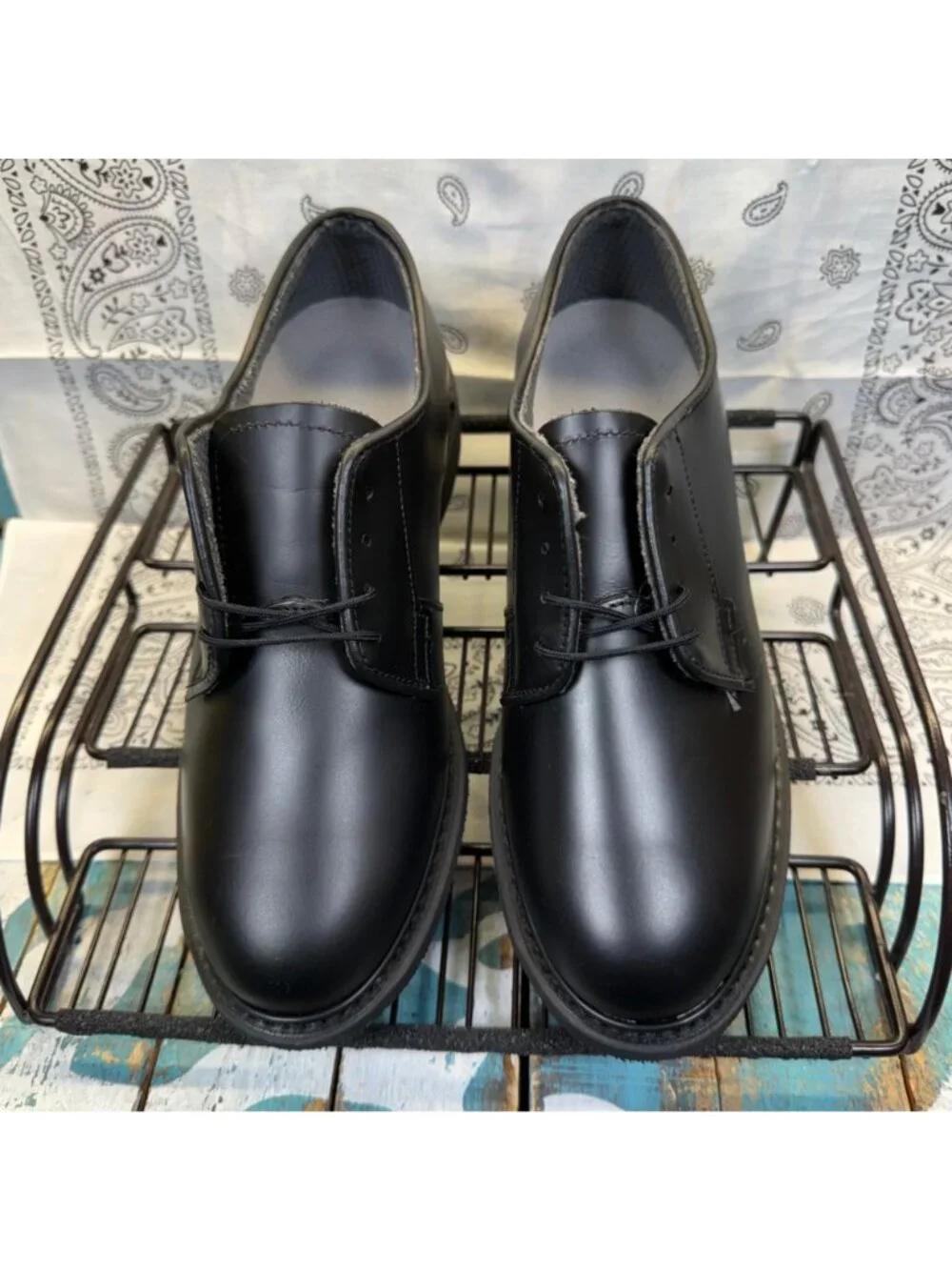Altama Mil-Spec Full-Grain Leather Oxford Vibram Military/Law/Fire Mens Sz 8.5W